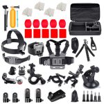 Muu telefoni lisavarustus Hurtel  Set of universal accessories 63 in 1 for GoPro, DJI, Insta360, SJCam, Eken sports cameras (GoPro 63 in 1 set) 