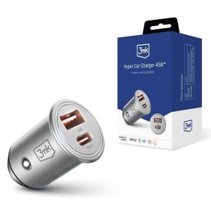 Cable 3MK  Accessories - 3mk Hyper Car Charger 45W 