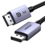 Kabelis Ugreen  Ugreen DP118 DisplayPort 2.1 cable 2m - gray 