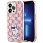 Tagakaaned Karl Lagerfeld  Karl Lagerfeld Monogram Choupette case for iPhone 15 Pro Max - pink 