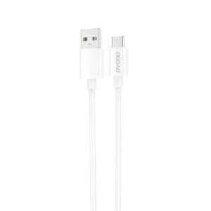 Kabelis Dudao  Dudao L4ST USB-A / USB-C cable 2A 1m - white 
