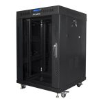 Serverid Lanberg  Rack cabinet 19" free-standing 15U/600x600 (flat pack) with glass door lCD V2, black | 