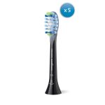 Dantų šepetėlis Philips  | Toothbrush Heads | HX9045/88 Sonicare Premium Plaque Defence | Heads | For adults | Number of brush heads included 5 | Black 