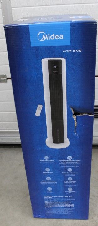 Konditsioneer Midea SALE OUT. AC120-19ARB Air Cooler, 7L Water Tank, White | Air Cooler | AC120-19ARB | White | DAMAGED PACKAGING