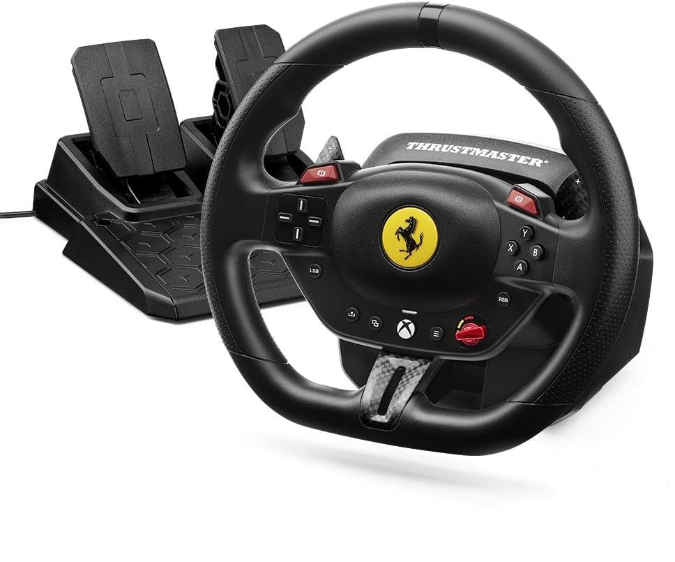 Kompiuterių kėdės / stalai THRUSTMASTER T98-X Ferrari Racing Wheel, 296 GTS, WW | Black