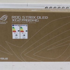 Monitorid Asus  ROG Strix OLED | XG27AQDMG | 27 " | WOLED | 16:9 | 240 Hz | 0.03 ms | 2560 x 1440 pixels | HDMI ports quantity 2 | Black | Warranty 36 month(s) | DAMAGED PACKAGING AND INNER FOAM 