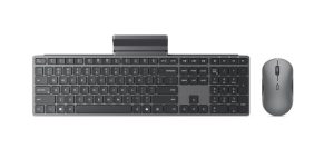 Datora tastatūra Lenovo  700 Modern Multi-Device Wireless Combo-US English | Keyboard and Mouse Set | Wireless | Mouse included | US English | Bluetooth | Luna Grey 