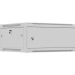 Citas preces Lanberg  Wall mounted installation cabinet 19" 4U 600X600 | WF01-6604-00S | Grey 