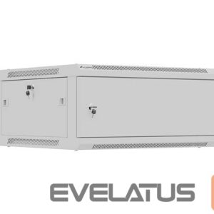 Muud kaubad Lanberg  Wall mounted installation cabinet 19" 4U 600X600 | WF01-6604-00S | Grey 