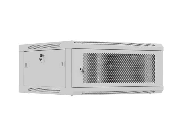 Muud kaubad Lanberg Wall mounted installation cabinet 19" 4U 600X600 | WF01-6604-23S | Grey