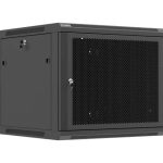 Citas preces Lanberg  Wall mounted installation cabinet 19" 9U 600X600 | WF01-6609-23B | Black 