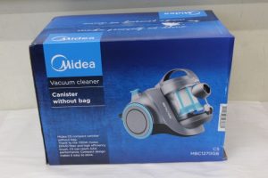 Dulkių siurblys Midea  SALE OUT.  C5 MBC1270GB Vacuum Cleaner, Grey |  Vacuum Cleaner | C5 MBC1270GB | Bagless | Power 700 W | Dust capacity 1.5 L | Grey | DAMAGED PACKAGING 