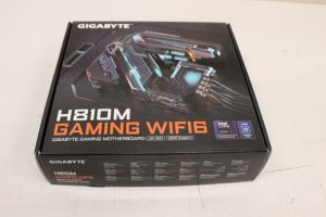 Intel procesoriaus pagrindinė plokštė Gigabyte  SALE OUT.  H810M GAMING WIFI6 | Processor family Intel | Processor socket LGA1851 | DDR5 | Supported hard disk drive interfaces M.2, SATA | Number of SATA connectors 4 | DEMO 