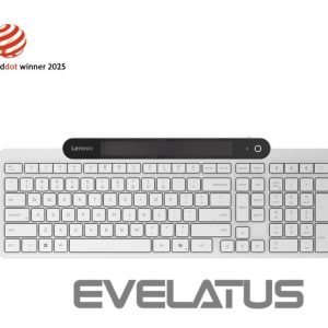 Arvuti klaviatuur Lenovo  800 Self-Charging Bluetooth Keyboard-US English | Keyboard | Bluetooth | US English | White 