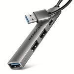 Charger Axagon  ALU STRIP USB-A 4 port hub | HUE-STA 