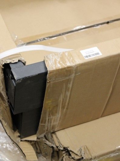 Muud kaubad Lanberg Rack cabinet 19" free-standing 42U/600x1000 (flat pack) with glass door lCD V2 | FF01-6042-12BL | DAMAGED PACKAGING, SCRATCHED ON THE FROM PARTS | Black