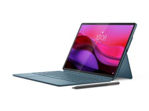 Tablet Lenovo  | Yoga Tab Plus Wi-Fi (w/o power adapter) | ZAEG0018NL | 12.7 " | Tidal Teal | LTPS | 2944 x 1840 pixels | Qualcomm | Snapdragon 8 Gen 3 Mobile Platform | 16 GB | Soldered LPDDR5x | 256 GB | Wi-Fi | Front camera | 13 MP | Rear camera | 13 MP | Bluetooth | 5.4 | Android | 14 |  2-in-1 US-ENG Keyboard Pack + Tab Pen Pro, USB-A to USB-C cable, Manual 