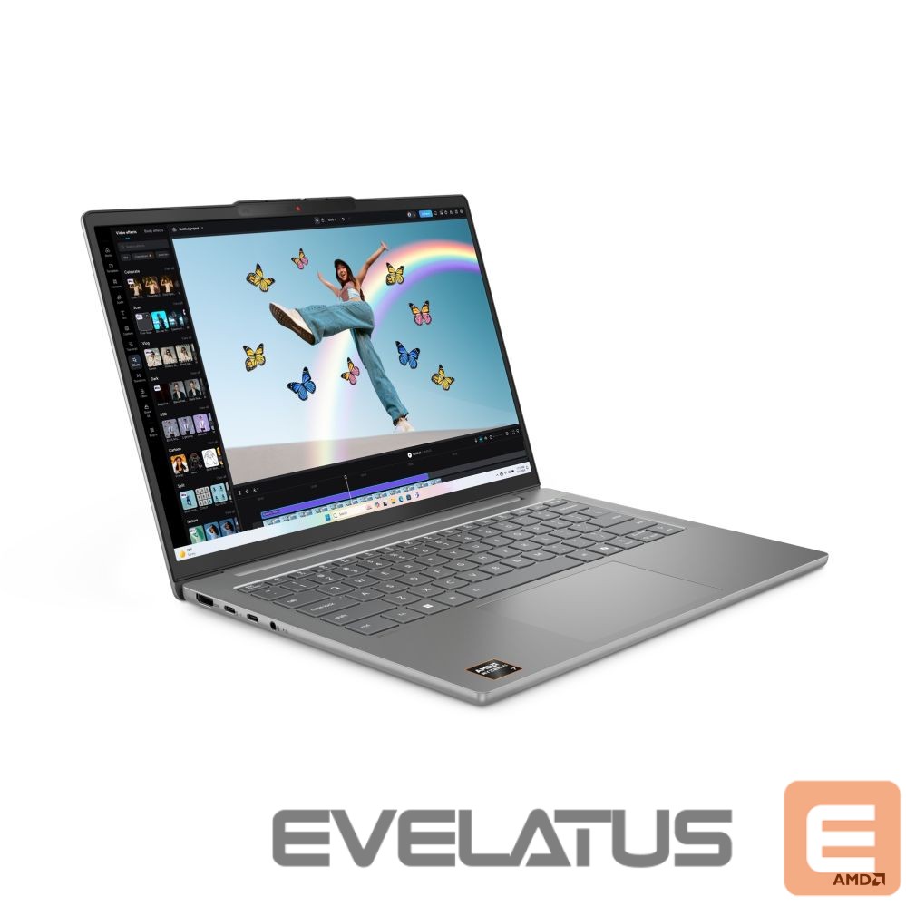 Sülearvuti Lenovo IdeaPad Slim 5 14ARP10 14 WUXGA AMD R5 7535HS/16GB/512GB/AMD Radeon 660M/WIN11 Home/ENG Backlit kbd/Luna Grey/2Y Warranty