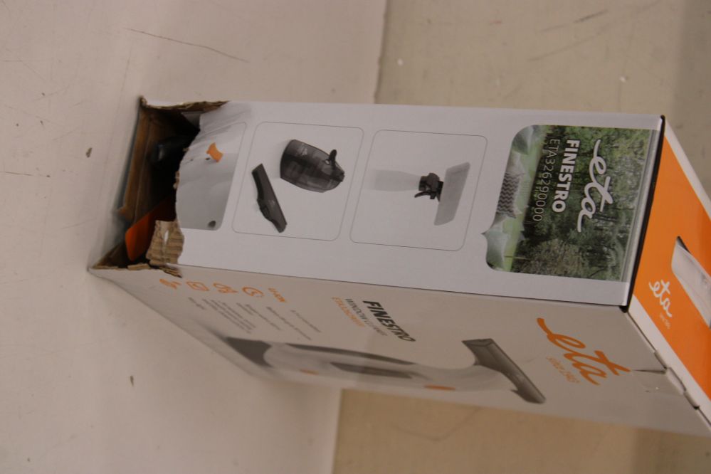 Sülearvuti ETA SALE OUT. Window cleaner | Finerstro 326290000 | Cordless | White | DAMAGED PACKAGING