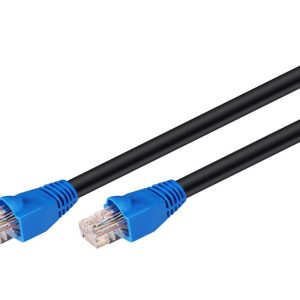 Cable Goobay  CAT 6 Outdoor Patch Cable, U/UTP, 75 m, Black 