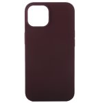 Back panel cover Evelatus Apple iPhone 14 6.1 Premium Soft Touch Silicone Case Plum