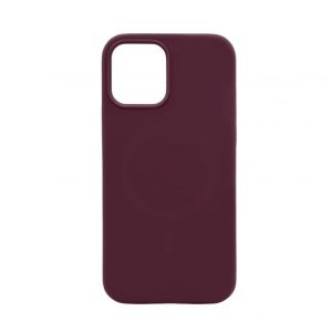 Back panel cover Evelatus Apple iPhone 14 Pro Premium Magsafe Soft Touch Silicone Case Plum