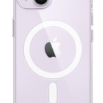 Back panel cover Apple - iPhone 14 Clear Case with MagSafe Transparent