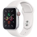 Nutikell Apple  Watch Series 5 GPS Silver 44mm Aluminium Sport Case White