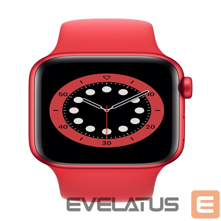 Nutikell Apple Watch Series 6 GPS, 40mm Product (Red) Aluminium Case With Sport Band - Regular Red