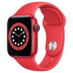 Nutikell Apple  Watch Series 6 GPS 44mm PRODUCT (RED) Aluminium Case With Sport Band - REGULAR Red
