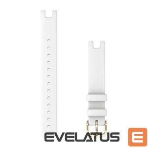 Siksniņa Garmin  Lily Leather Watch Strap 14 mm White