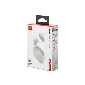 Bezvadu austiņas JBL  Wave Buds White