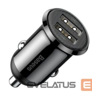 Auto charger Baseus  Grain Pro car charger 2x USB 4.8 A Black