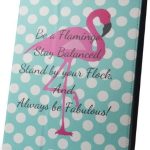 Maciņš grāmata iLike  Flamingo and dots for tablet 9-10 