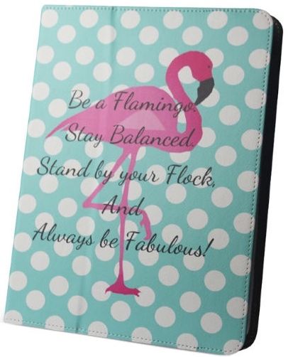 Kaaned iLike Flamingo and dots for tablet 9-10