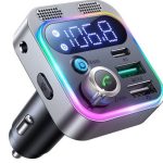 FM модулятор Joyroom  FM transmitter / car charger 48W PPS/PD/QC3.0 Black