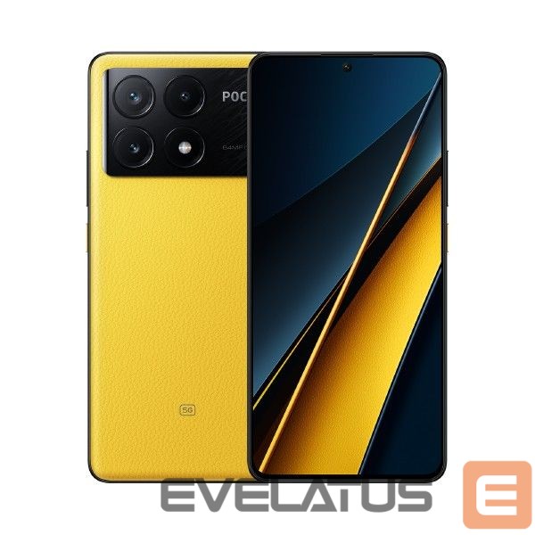 Nutitelefon POCO X6 PRO 5G 12/512GB YELLOW