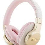 Juhtmevabad kõrvaklapid Guess  PU Leather 4G Script Logo BT5.3 Stereo Headphone Pink