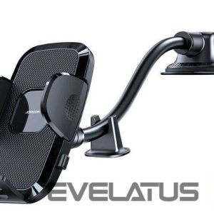 Auto holder Joyroom  Car Phone Holder with Flexible Arm for Dashboard Window Black