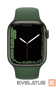 Viedpulksteni Apple  Watch Series 7 GPS, 41mm Green Aluminium Case with Sport Band - Regular Clover