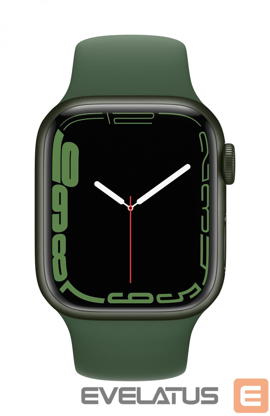 Nutikell Apple Watch Series 7 GPS, 41mm Green Aluminium Case with Sport Band - Regular Clover