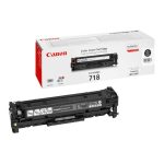 Tarvikud ja tarvikud Canon  718 BK Toner Cartridge, Black 
