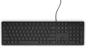 Arvuti klaviatuur Dell  Keyboard KB216 Multimedia, Wired, NORD, Black 