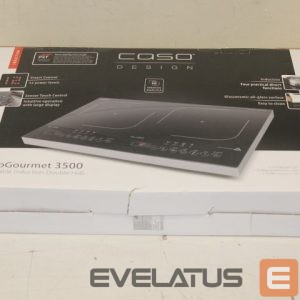 Электрическая печь Caso  SALE OUT.  ProGourmet 3500 Hob  Hob ProGourmet 3500  Number of burners/cooking zones 2, Black, DAMAGED PACKAGING, Timer, Induction 