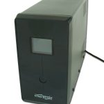 Serveri EnerGenie  UPS with USB and LCD display, Black 1200 VA, 720 W 