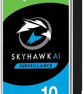 Жесткий диск HDD SeaGate  HDD||SkyHawk|10TB|SATA 3.0|256 MB|7200 rpm|3,5"|ST10000VE001 