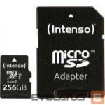 Cita datorprece Intenso  MEMORY MICRO SDXC 256GB UHS-I/W/ADAPTER 3423492 
