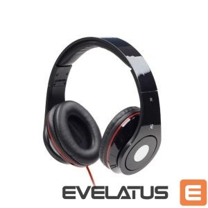 Vadu austiņas Gembird  HEADSET DETROIT BLACK/MHS-DTW-BK 