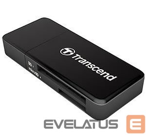 Muu arvutitarvik Transcend  MEMORY READER FLASH USB3 BLACK/TS-RDF5K 
