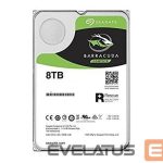 Hard drive HDD SeaGate  HDD||Barracuda|8TB|SATA 3.0|256 MB|5400 rpm|Discs/Heads 4/8|3,5"|ST8000DM004 